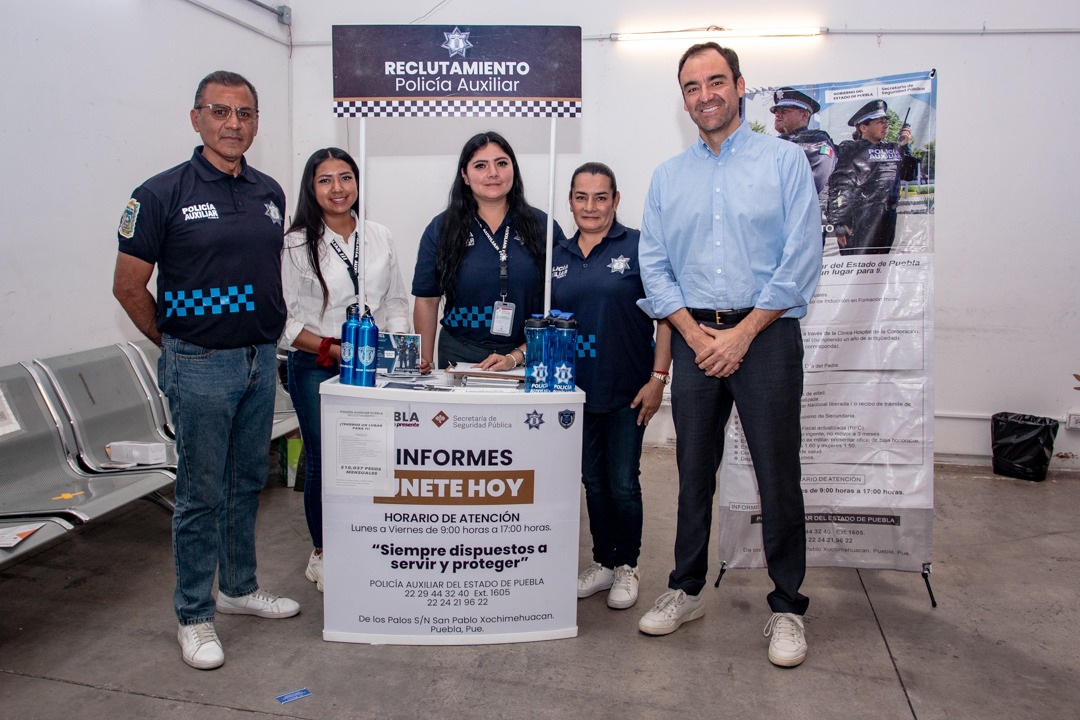 Recibe a cientos, 1er Reclutamiento con Empresas de la ciudad de Puebla