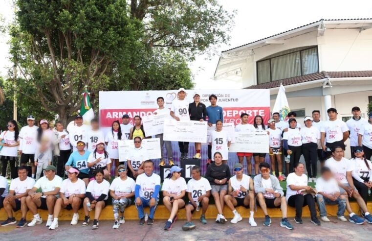 ¡Gran entusiasmo se vivió en la Carrera 5K «Armando Pilares del Deporte»!