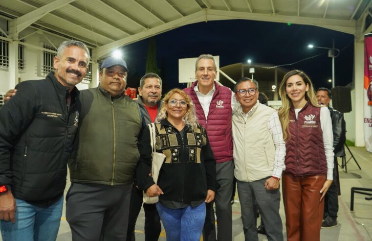 Puebla Brilla transforma San Ramón Castillotla con iluminación 100% LED