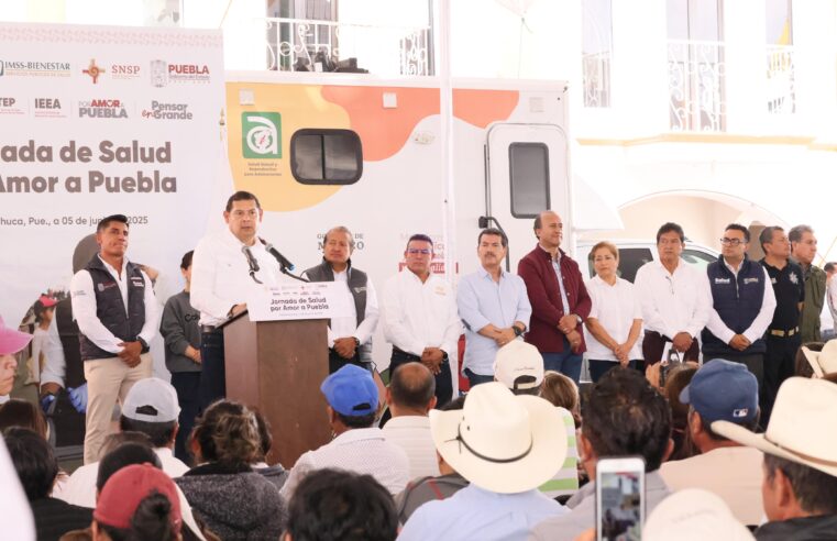 Más de 2 mil acciones de salud en jornada encabezada por Gobernador Armenta