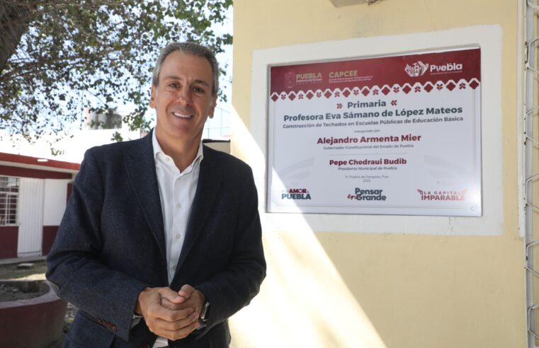 Beneficia Pepe Chedraui a más de 7 mil estudiantes con techados escolares en la capital