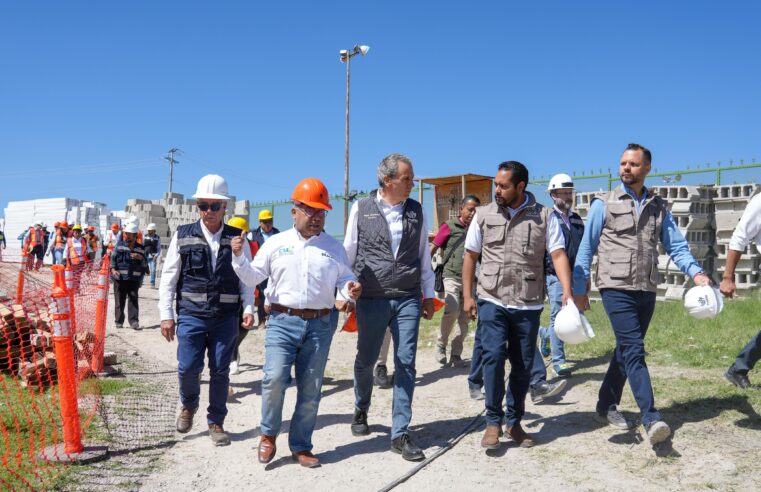 Supervisa Pepe Chedraui construcción del Bachillerato Tecnológico BUAP