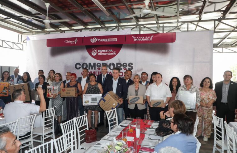 Encabeza Pepe Chedraui la entrega de apoyos a comedores comunitarios