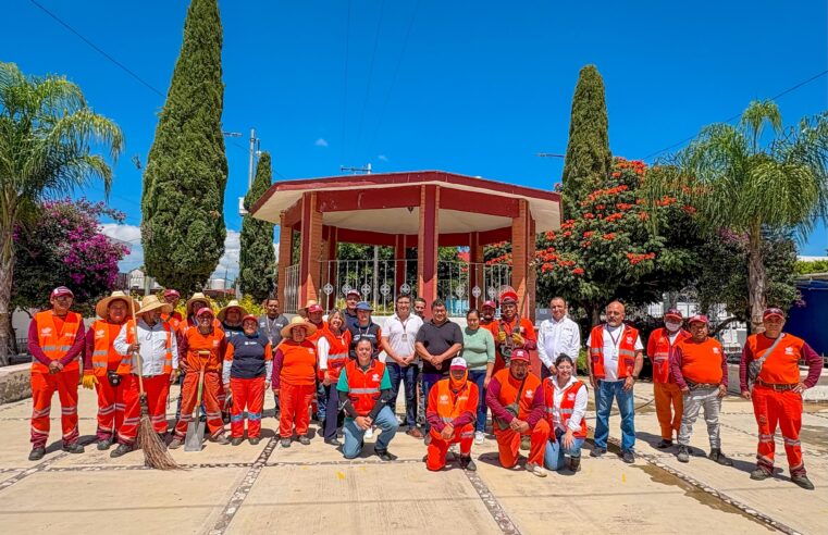 Realiza Gobierno de la Ciudad campaña de limpieza en las 17 Juntas Auxiliares