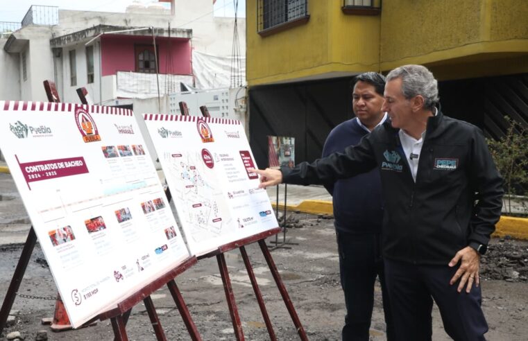 Fortalece Pepe Chedraui Campaña Bacheando Puebla: 25 cuadrillas se desplegarán en la ciudad