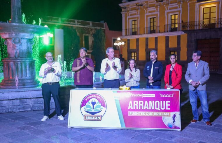 Inicia Pepe Chedraui rehabilitación integral “Fuentes que Brillan”