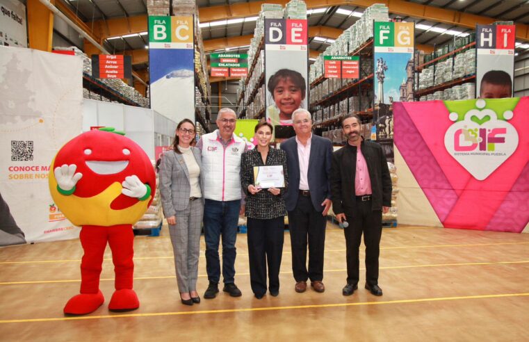 Entrega MariElise Budib donativo de 14 mil kilos de arroz y frijol al Banco de Alimentos Cáritas