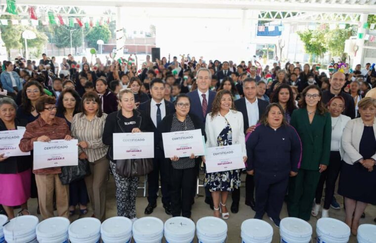 Refuerza Pepe Chedraui infraestructura educativa con el programa Escuela Imparable