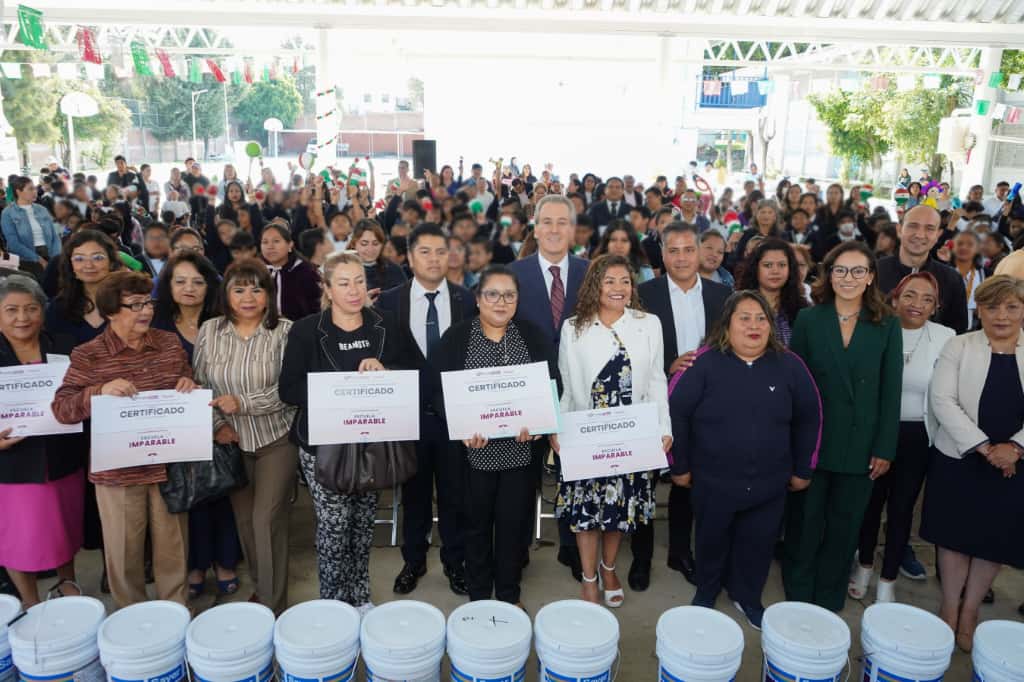 Refuerza Pepe Chedraui infraestructura educativa con el programa Escuela Imparable