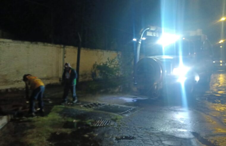Gobierno de la Ciudad y Agua de Puebla trabajan en la atención inmediata y coordinación efectiva tras lluvias en la capital poblana
