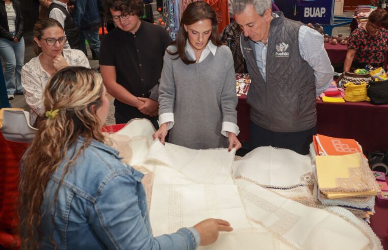 Recorren Pepe Chedraui y MariElise Budib Cumbre Iberoamericana de Artesanías que realiza en la capital