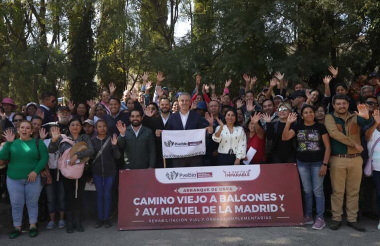 Arranca Pepe Chedraui rehabilitación vial de Camino Viejo a Balcones