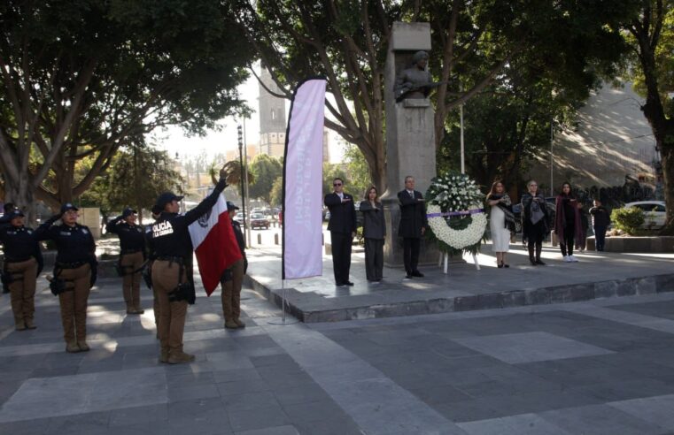 Conmemora Gobierno de la Ciudad natalicio de Carmen Serdán