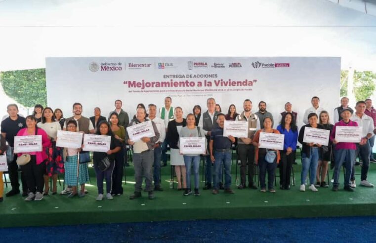 Mejora Pepe Chedraui la calidad de vida de las y los poblanos con equipamientos sustentables en zonas de alta marginación