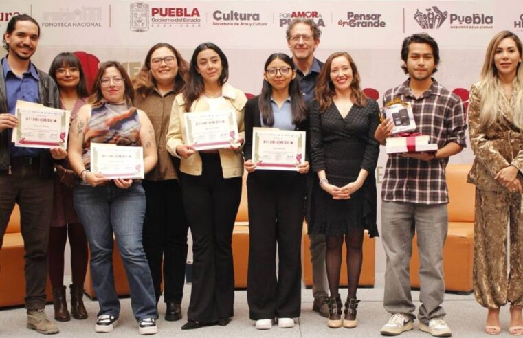 Premian a las y los ganadores del concurso “Puebla Suena»