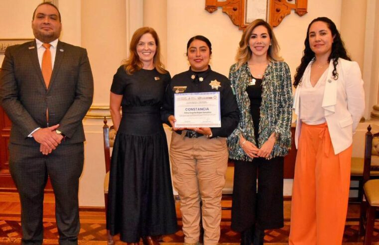 Reconocen a agentes por su labor en igualdad sustantiva