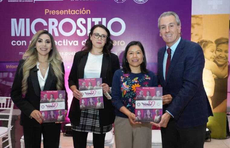 Presentan micrositio para fortalecer la Perspectiva de Género en Puebla