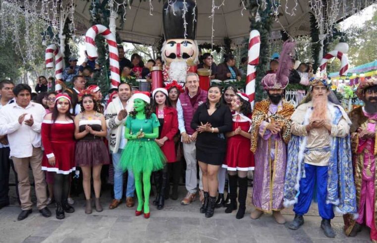 Celebra Pepe Chedraui posada con familias de Totimehuacan