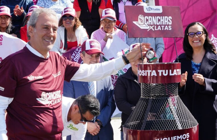 Arranca Pepe Chedraui la campaña Canchas x Latas en la Rivera Anaya