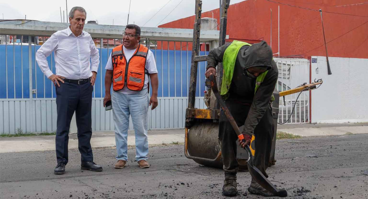 Avanza Gobierno de Pepe Chedraui con la Campaña Capitalina Bacheando Puebla