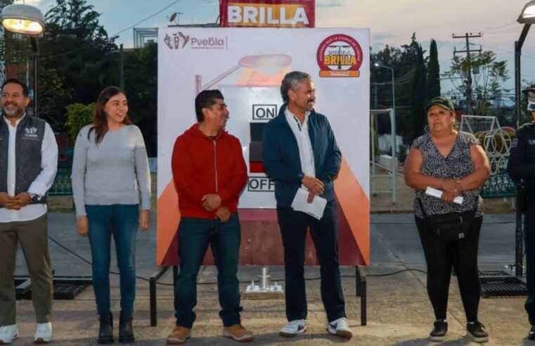 Beneficia Gobierno de la Ciudad a más de 8 mil habitantes con modernización de alumbrado público en La Victoria y San Miguel Mayorazgo