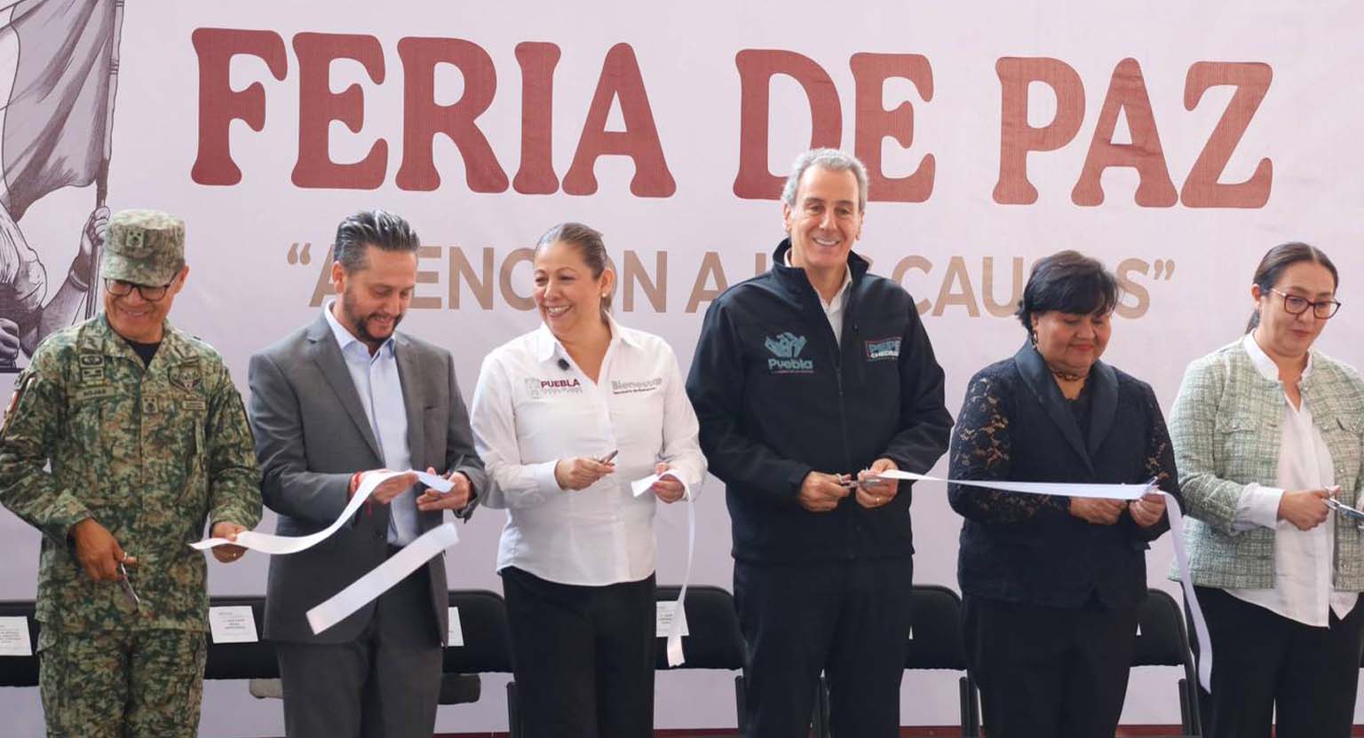 Encabeza Pepe Chedraui primera Feria por la Paz en San Francisco Totimehuacan