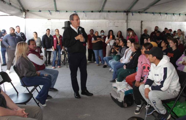 Encabeza Pepe Chedraui jornada de bienestar animal en la Inspectoría de Guadalupe Hidalgo