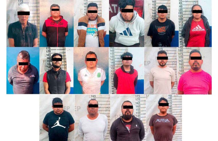 Fuerzas de seguridad detienen a 16 personas vinculadas con ilícitos en mercado Morelos