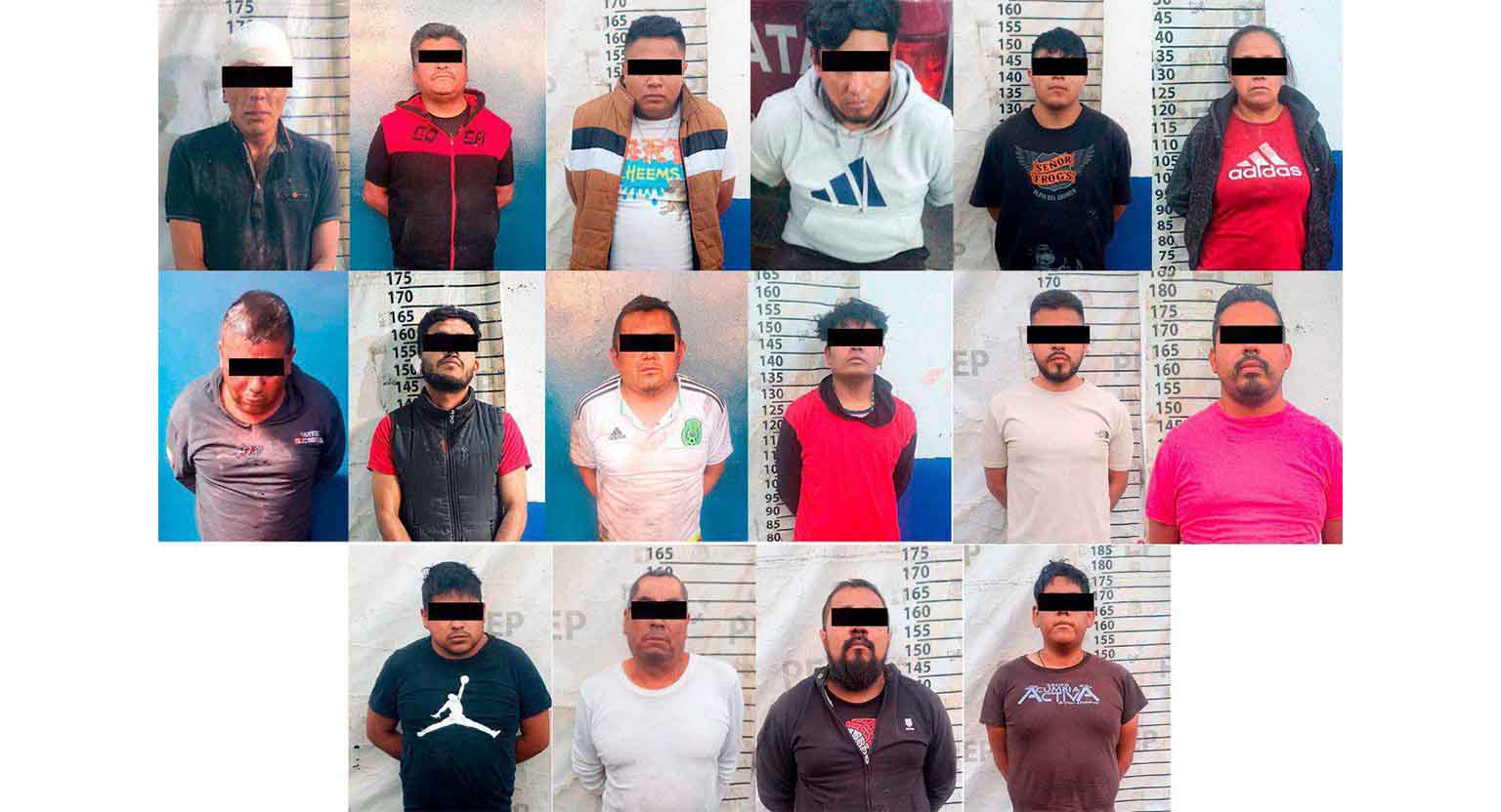 Fuerzas de seguridad detienen a 16 personas vinculadas con ilícitos en mercado Morelos