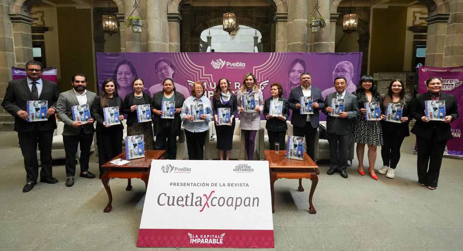 Gobierno de la Ciudad presenta tomo 45 de la revista Cuetlaxcoapan en el marco del Día Internacional de la Mujer