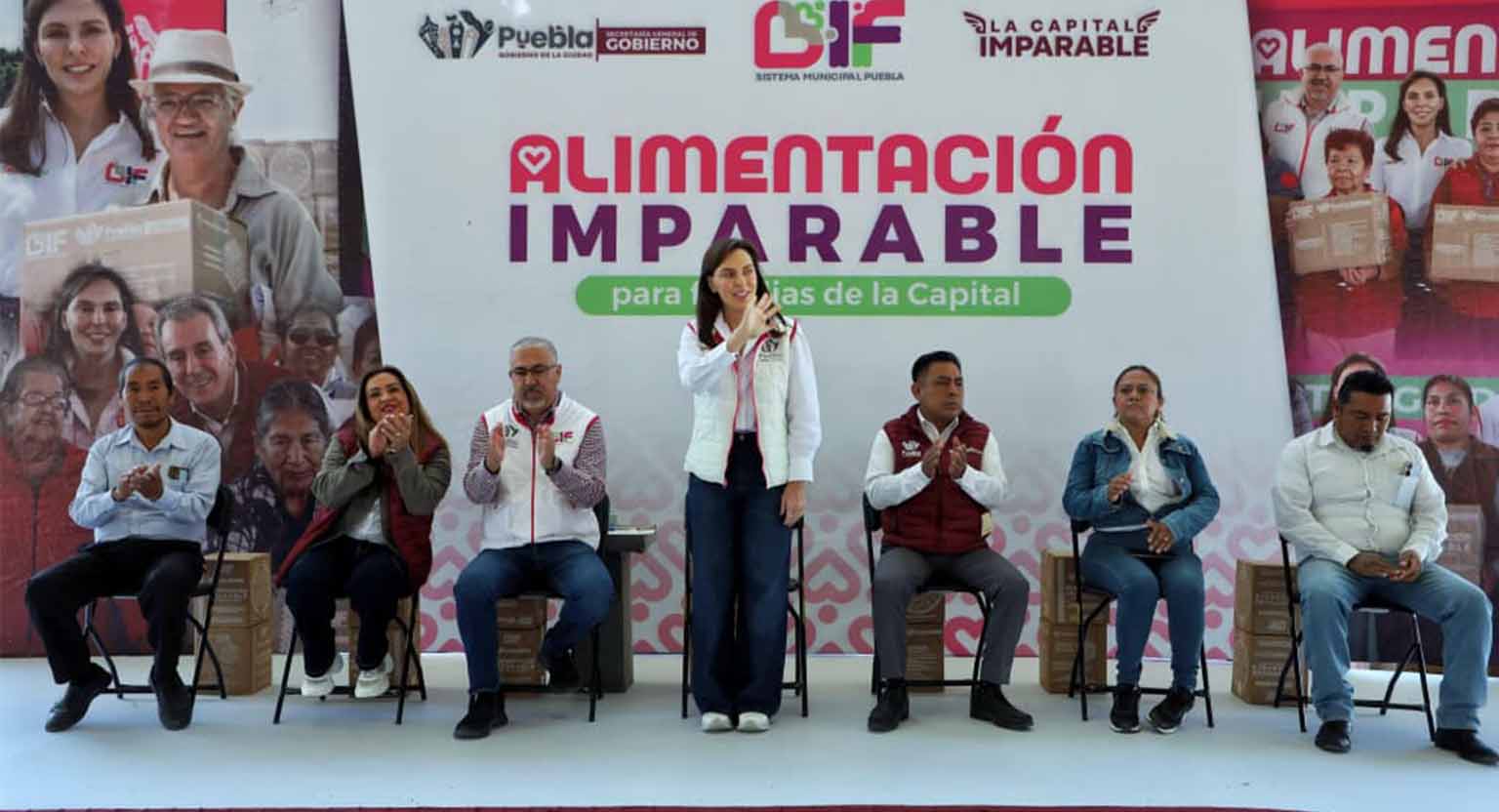 MariElise Budib entrega más de 4 mil despensas del programa “Alimentación Imparable” en La Resurrección