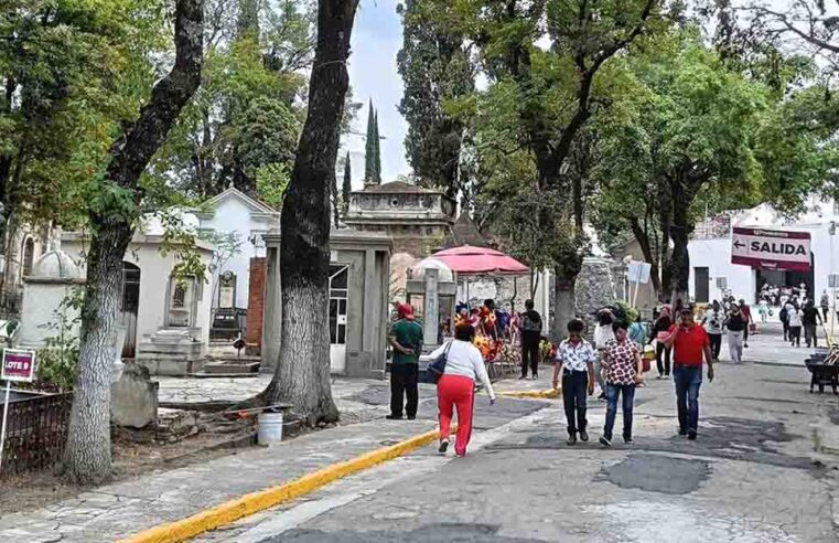 Panteón Municipal recibió más de 35 mil visitantes durante el primer bimestre de 2026