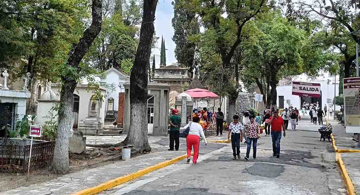 Panteón Municipal recibió más de 35 mil visitantes durante el primer bimestre de 2026
