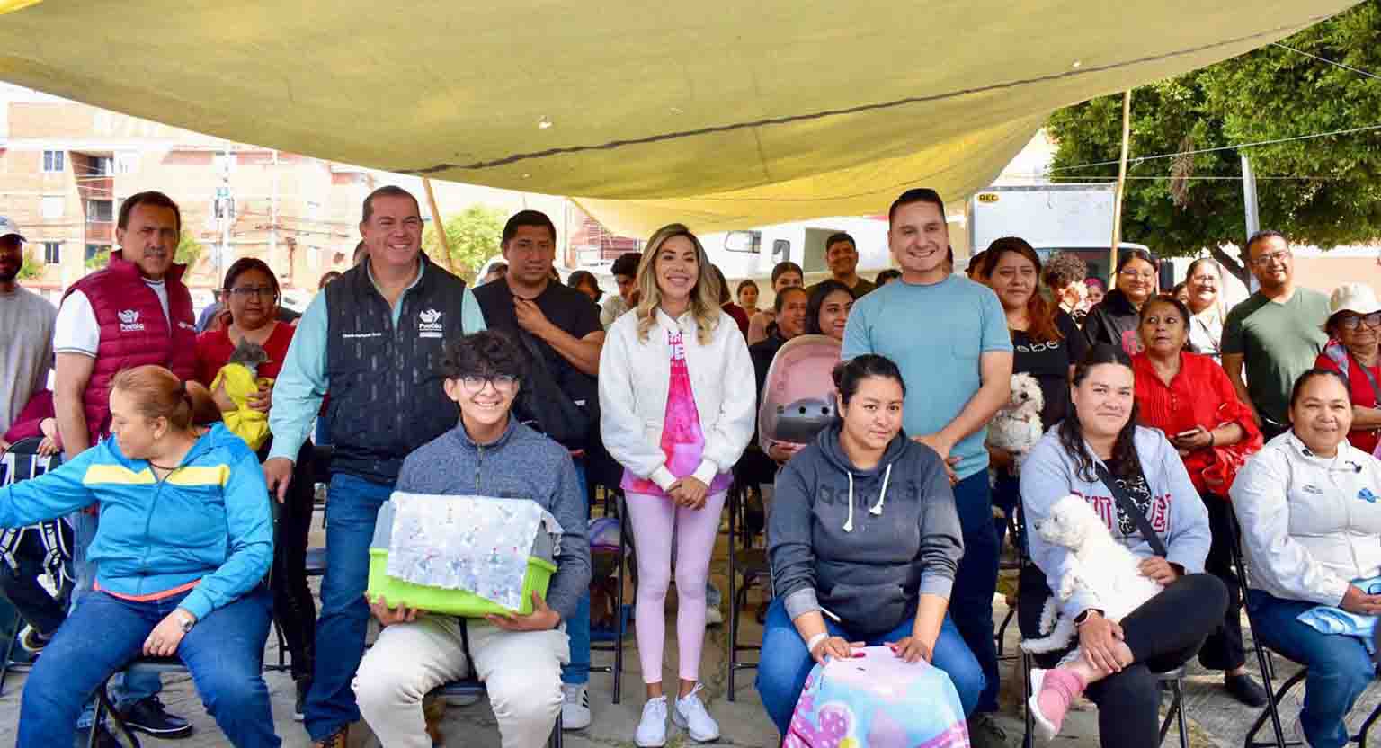 Pepe Chedraui impulsa jornadas de bienestar animal en distintas colonias de Puebla