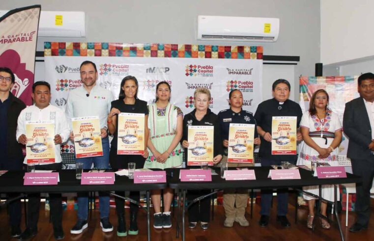 Presenta Gobierno de la Ciudad Festival de la Gordita en la Resurrección