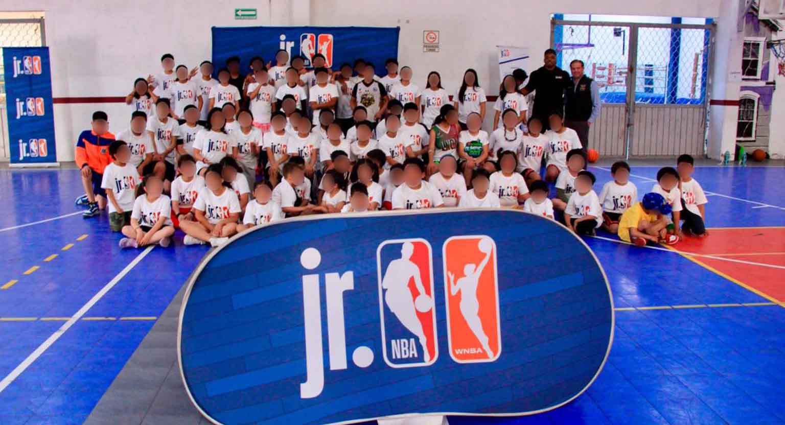 Realiza Gobierno de Pepe Chedraui Clínica de Básquetbol con Jr. NBA en Puebla