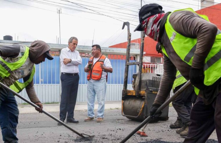 Refuerza Pepe Chedraui campaña capitalina Bacheando Puebla 2026