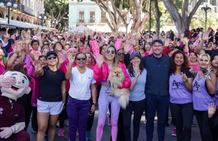 Gobierno de Pepe Chedraui impulsa activación física masiva por el Día de la Mujer