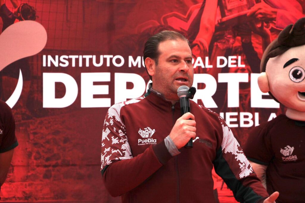 Ricardo Zayas Gallardo, Director del Instituto Municipal del Deporte de Puebla (IMDP 