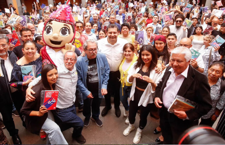 Con lectura, arte y cultura gobierno estatal impulsa la transformación de Puebla