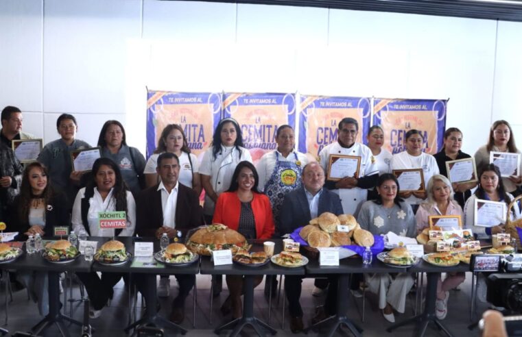 Congreso del Estado impulsa la promoción de la gastronomía local con el 8.º Festival de la Cemita Poblana
