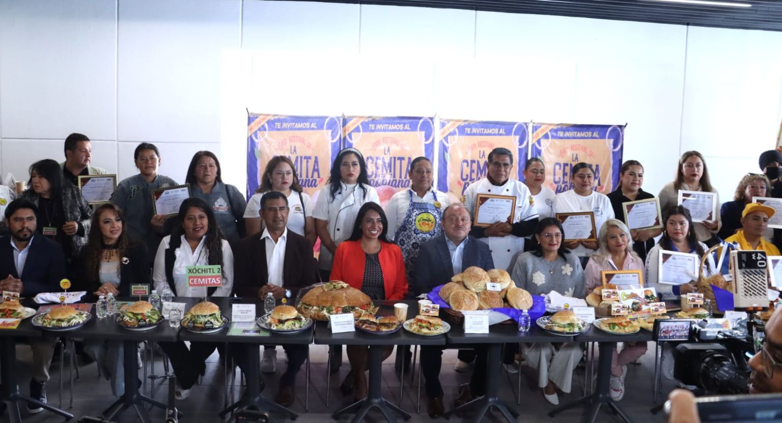 Congreso del Estado impulsa la promoción de la gastronomía local con el 8.º Festival de la Cemita Poblana