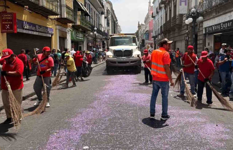Despliega Gobierno de la Ciudad operativo especial de limpieza por Semana Santa