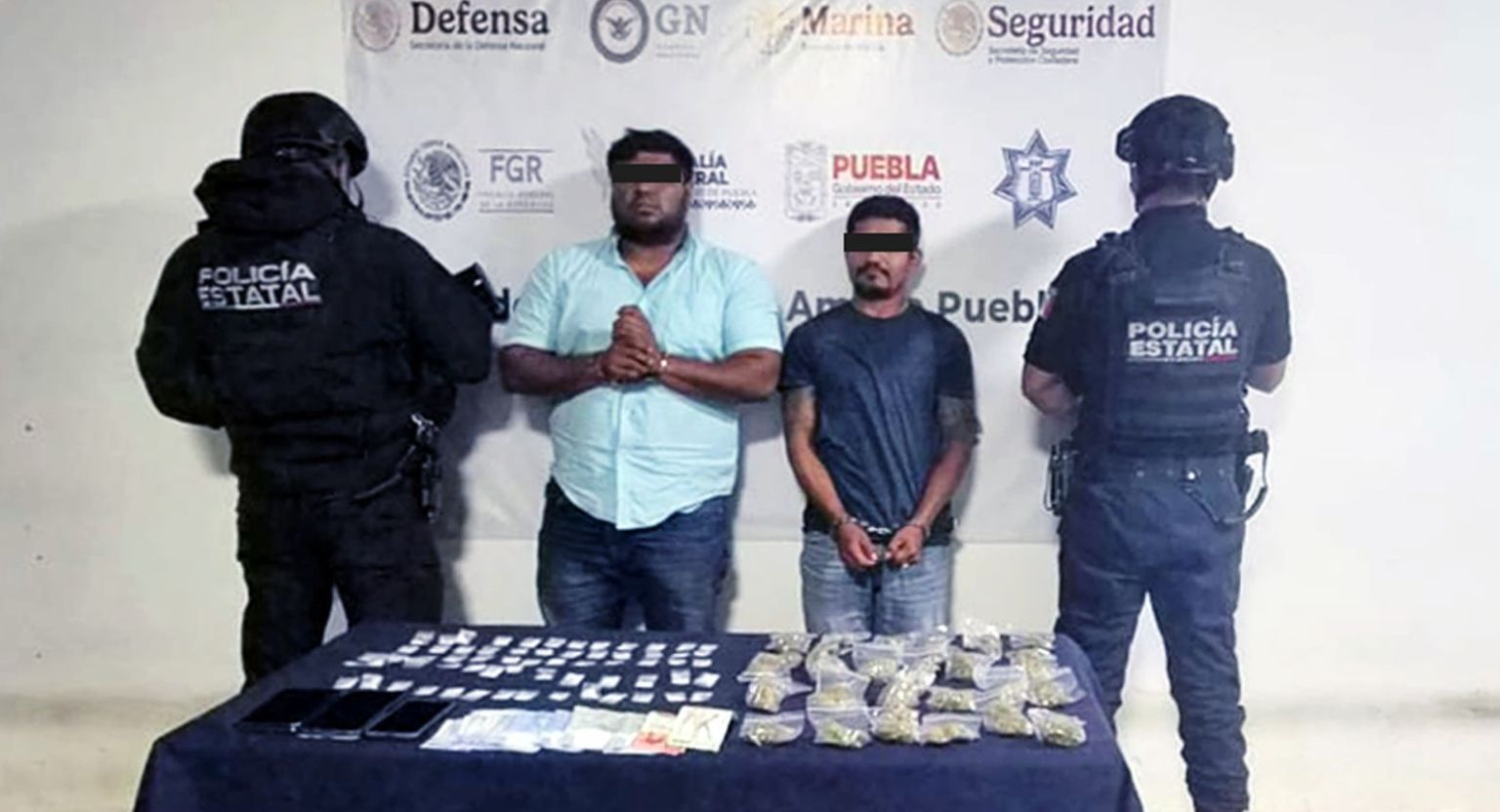 Fuerzas de seguridad detienen a hombre presuntamente vinculado a actividades delictivas en Puebla y Veracruz