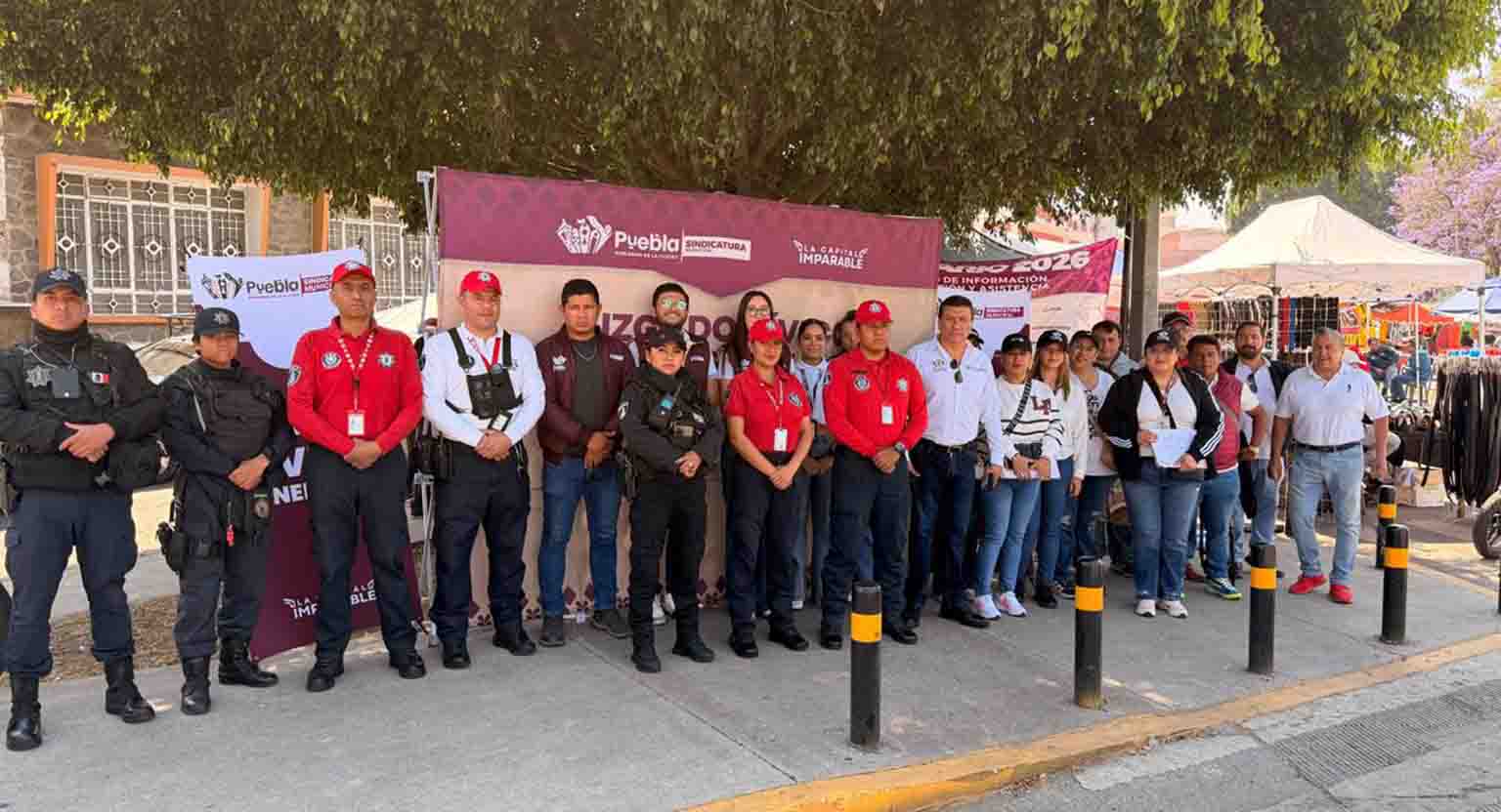 Gobierno de la Ciudad refuerza orden y seguridad durante actividades de Semana Santa en Puebla