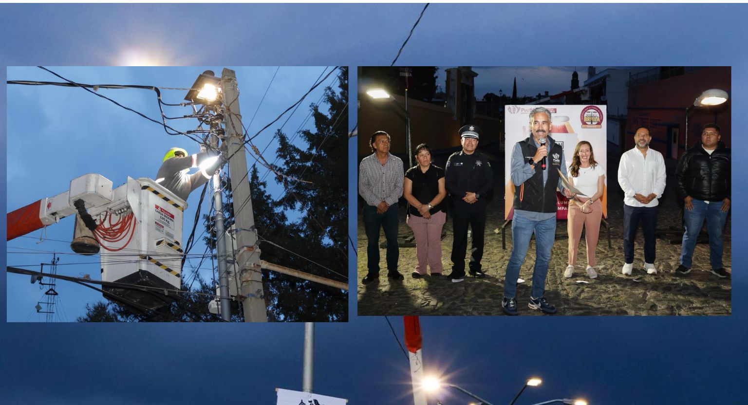 Llega Puebla Brilla al Barrio del Alto con modernización de 141 luminarias con LED