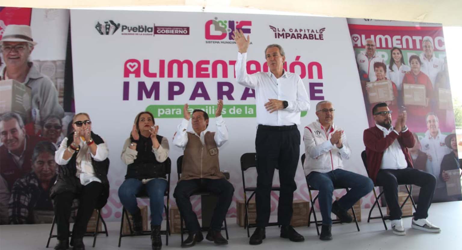 Pepe Chedraui entrega más de 11 mil despensas del programa Alimentación Imparable en Hueyotlipan