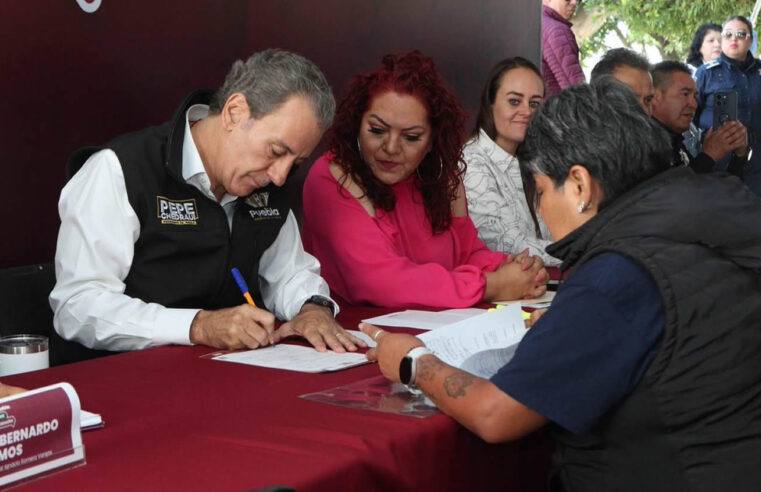 Pepe Chedraui lleva «Día del Pueblo» a las juntas auxiliares para fortalecer la atención ciudadana