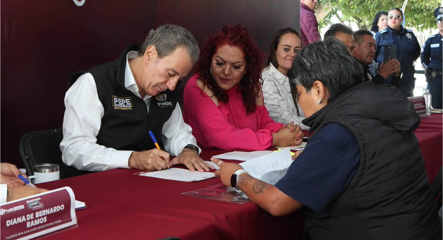 Pepe Chedraui lleva «Día del Pueblo» a las juntas auxiliares para fortalecer la atención ciudadana