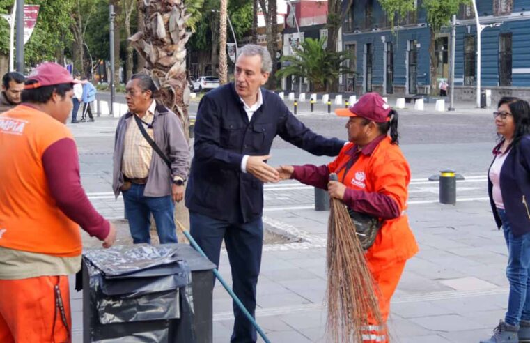 Pepe Chedraui supervisa trabajo del personal operativo del OOSL